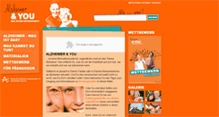 Desktop Screenshot of alzheimerandyou.de